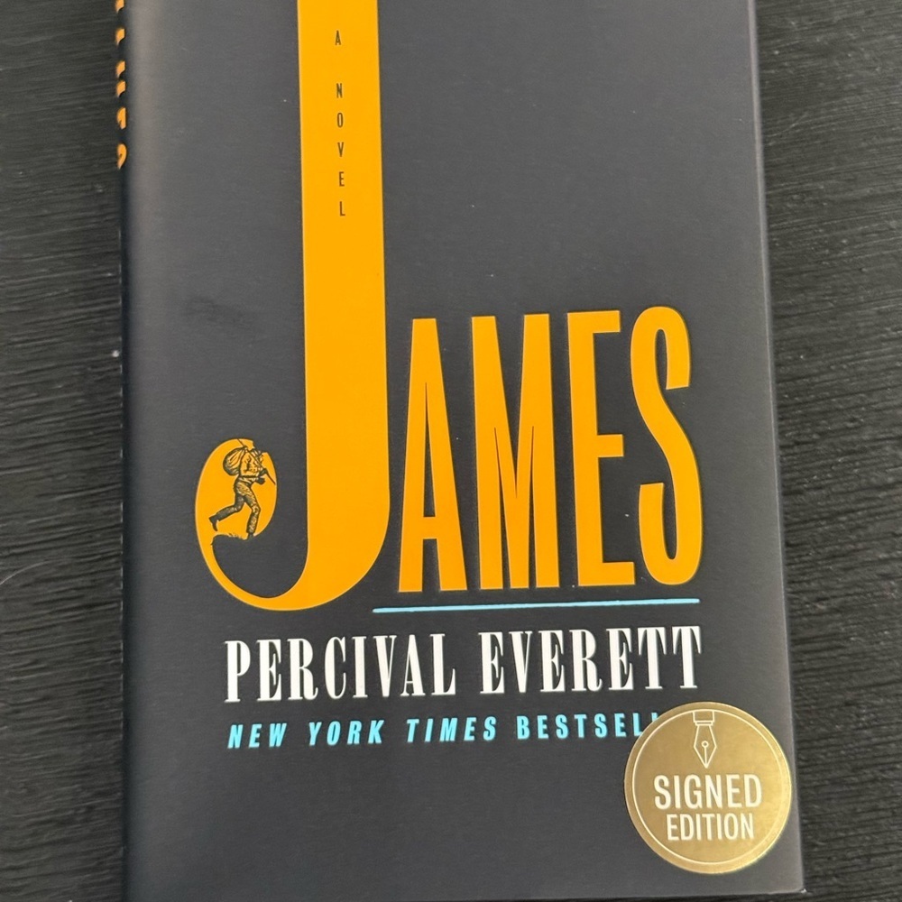 James by Percival Everett SIGNED First Edition Hardcover